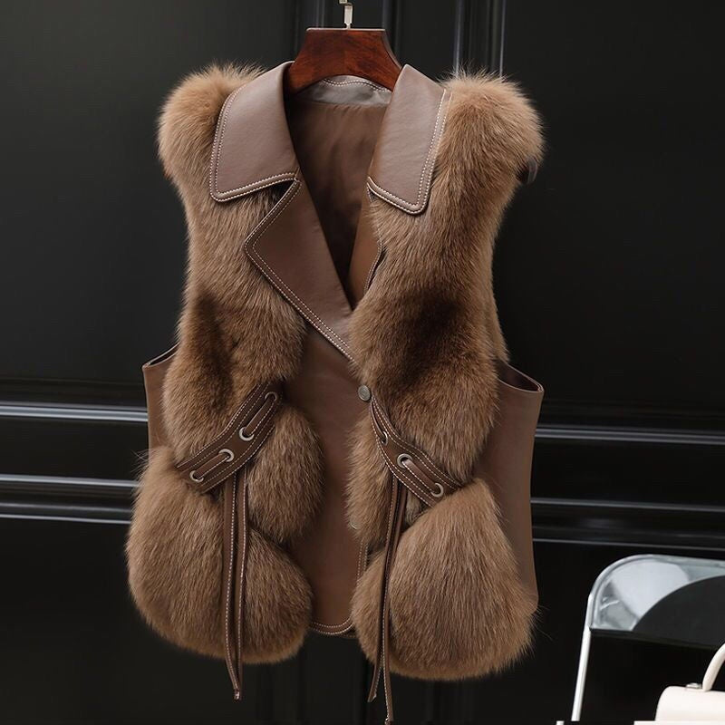 Gilet Glam fourrure